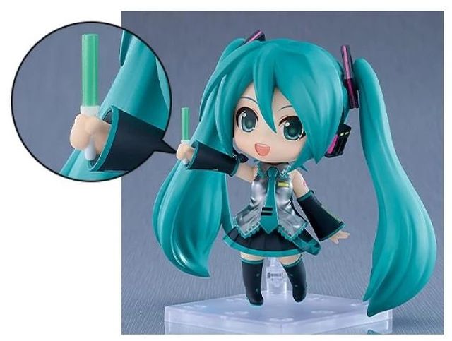 Main image of Nendoroid Hatsune Miku 3.0 (with Glow Stick + Hand Part)