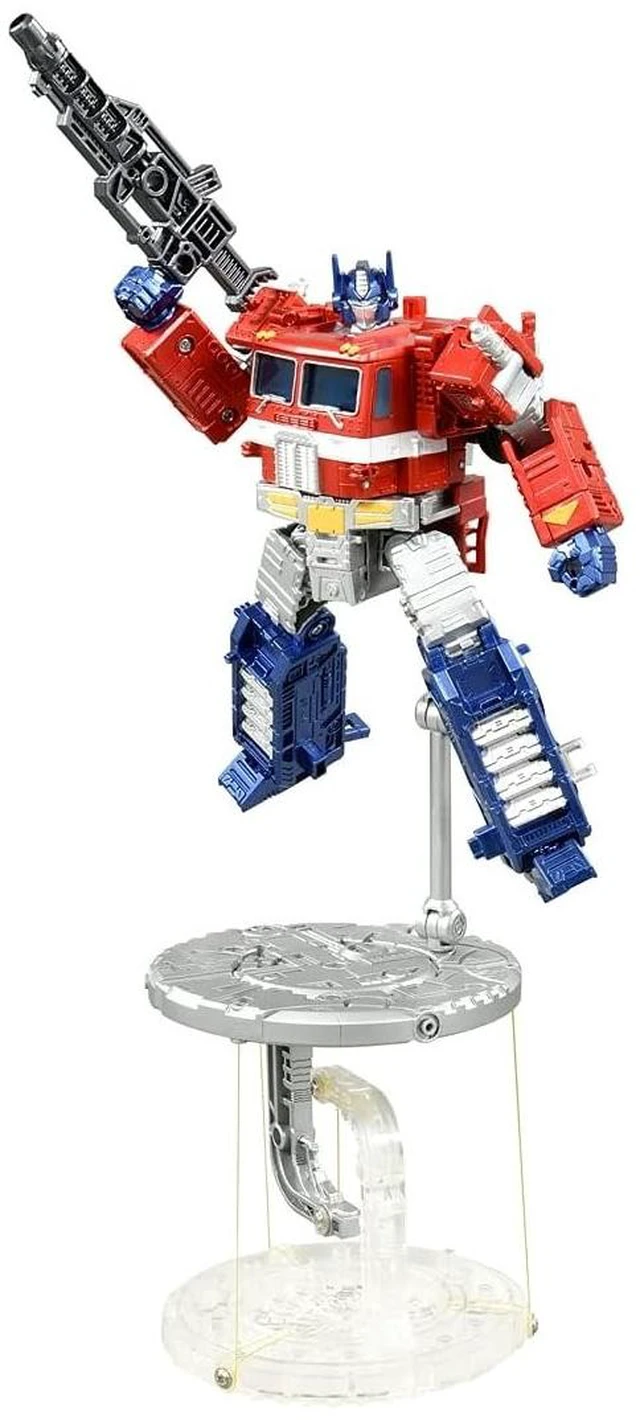 Main image of Japan Transformers Tensegrity Base Optimus Prime Set