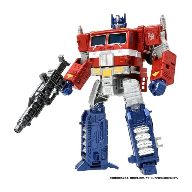Alt view image 2 of 7 - Japan Transformers Tensegrity Base Optimus Prime Set