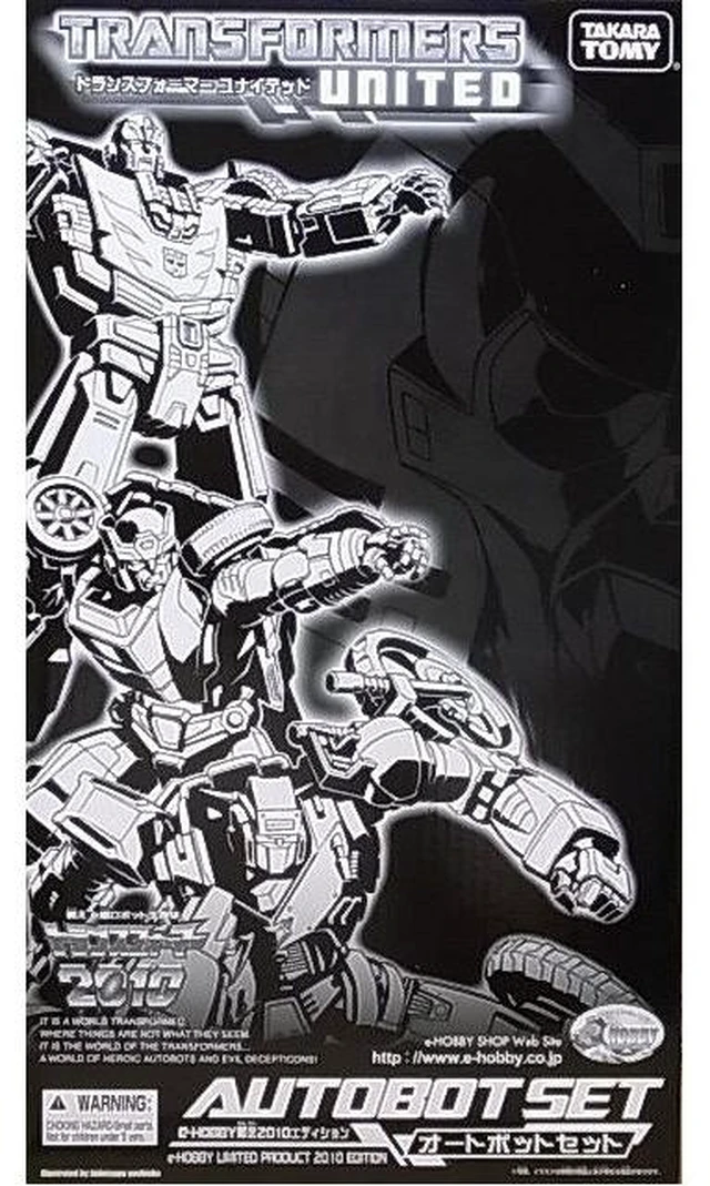 Main image of Japan Transformers United 2010 Edition Autobot Set