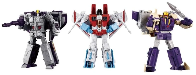 Main image of Japan Transformers Dramatic Capture Series Triple Takeover