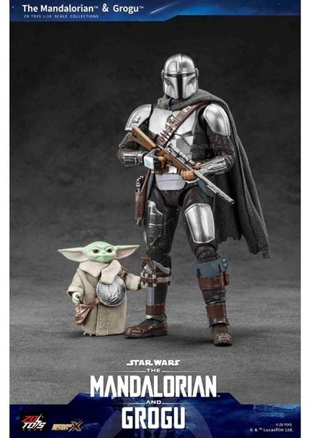 Main image of Japan Star Wars Action Figure: The Mandalorian & Grogu