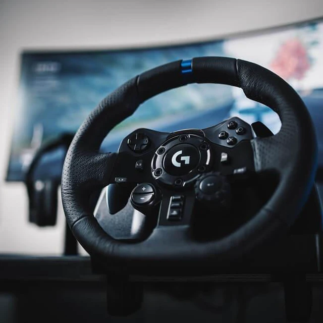 Alt view image 7 of 7 - Japan Logicool G Racing Wheel G923da PS4/PC