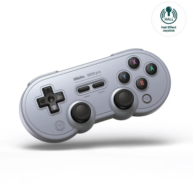 Main image of Japan 8BitDo SN30 Pro Bluetooth Controller Hall Effect Gray