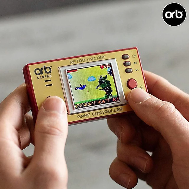 Alt view image 4 of 6 - Japan Thumbs Up Mini Arcade Console 150 Built-in Games 8-Bit Retro