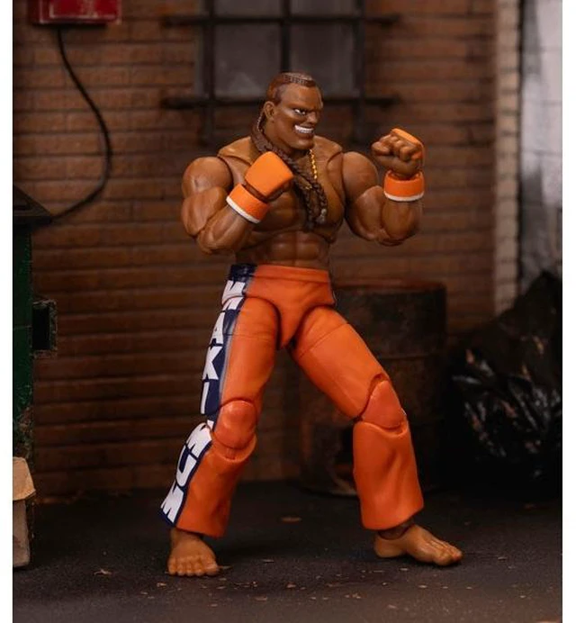 Main image of Japan Street Fighter 1/12 Scale Action Figure Dee Jay