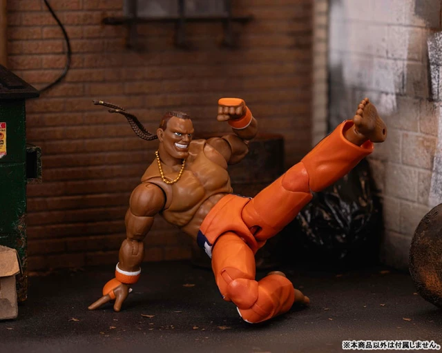 Alt view image 4 of 6 - Japan Street Fighter 1/12 Scale Action Figure Dee Jay