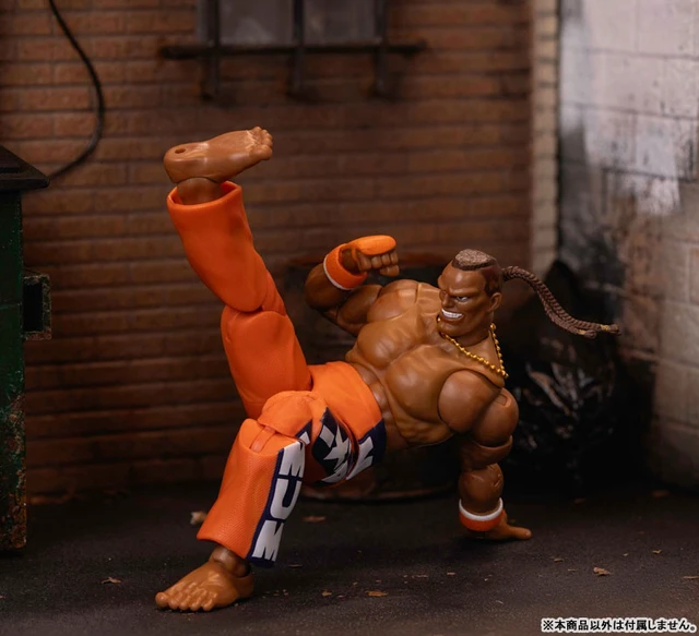 Alt view image 5 of 6 - Japan Street Fighter 1/12 Scale Action Figure Dee Jay