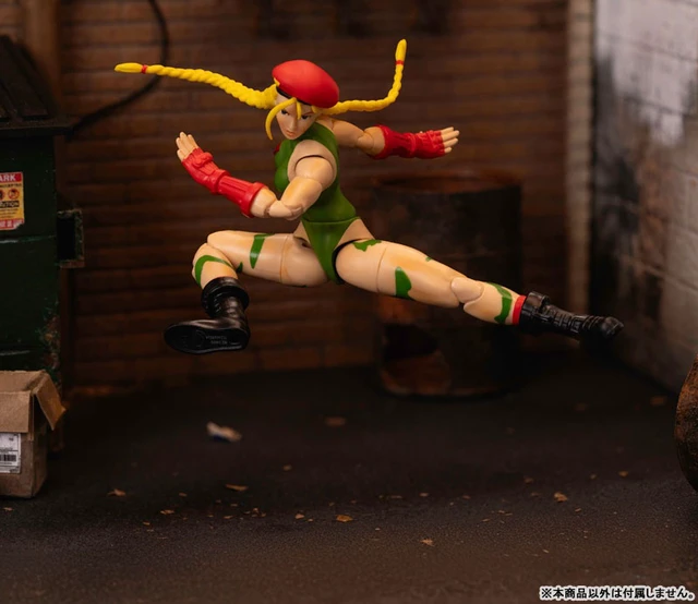 Alt view image 6 of 6 - Japan Street Fighter 1/12 Scale Cammy Action Figure