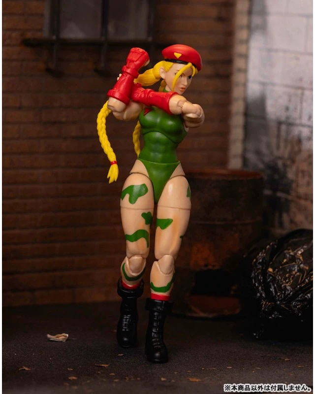 Alt view image 3 of 6 - Japan Street Fighter 1/12 Scale Cammy Action Figure