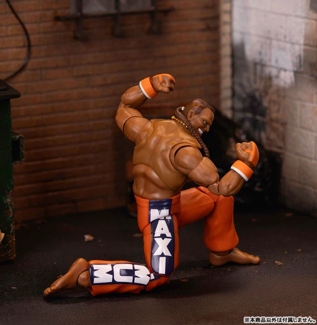 Alt view image 3 of 6 - Japan Street Fighter 1/12 Scale Action Figure Dee Jay