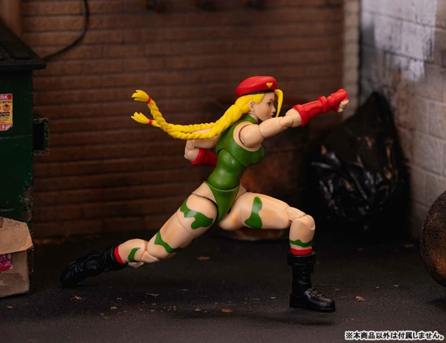 Alt view image 4 of 6 - Japan Street Fighter 1/12 Scale Cammy Action Figure