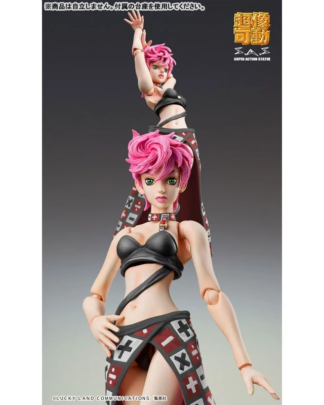 Alt view image 5 of 6 - Japan Super Action Statue JoJo's Bizarre Adventure Part 5 Trish Una Ver. BLACK