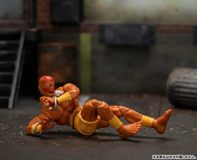 Alt view image 3 of 5 - Japan Street Fighter 1/12 Scale Action Figure Dhalsim