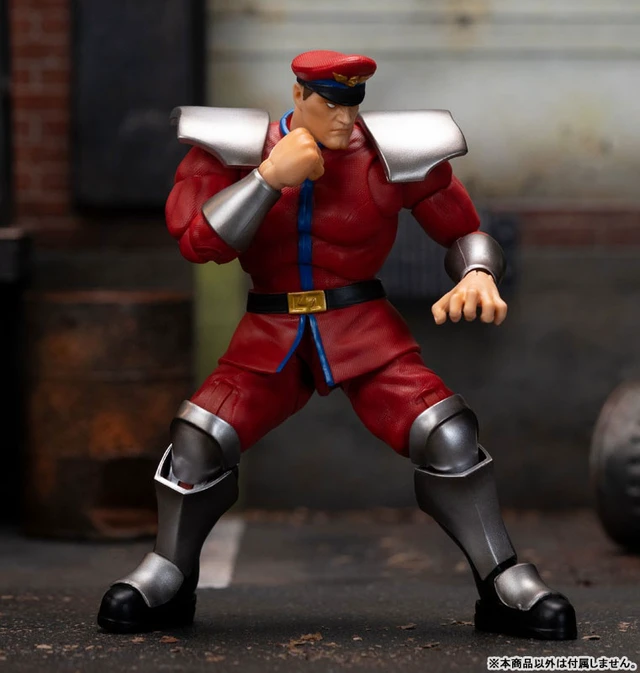 Alt view image 2 of 6 - Japan Street Fighter 1/12 Scale Action Figure M. Bison