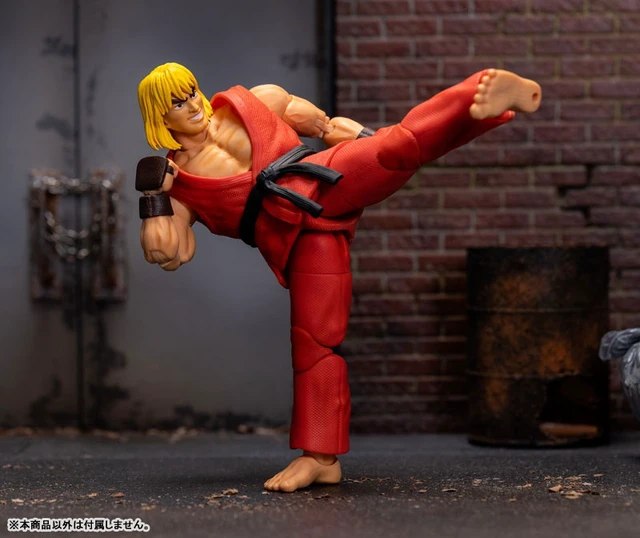 Alt view image 5 of 6 - Japan Street Fighter 1/12 Scale Action Figure Ken