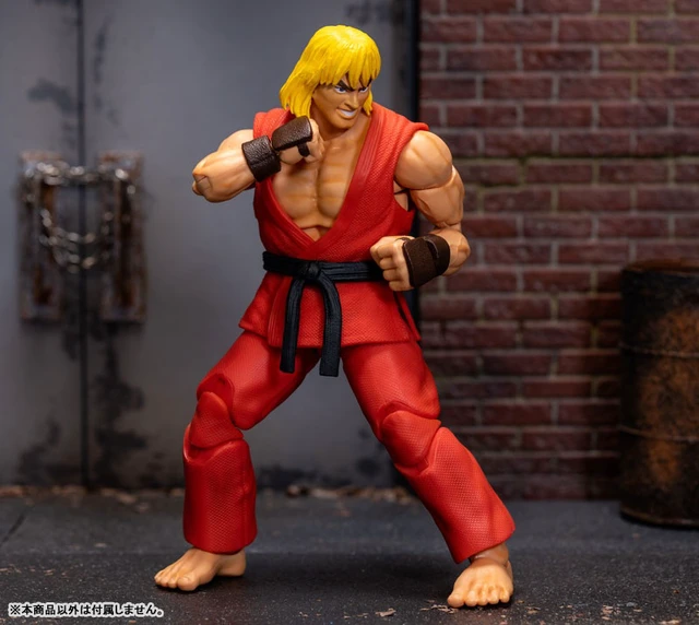 Alt view image 2 of 6 - Japan Street Fighter 1/12 Scale Action Figure Ken