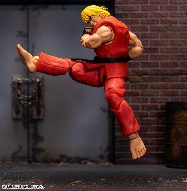 Alt view image 6 of 6 - Japan Street Fighter 1/12 Scale Action Figure Ken