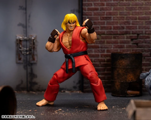 Alt view image 3 of 6 - Japan Street Fighter 1/12 Scale Action Figure Ken