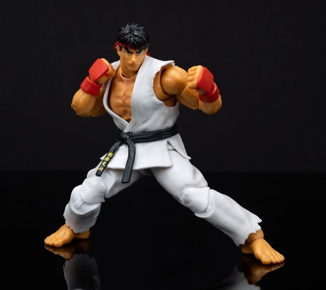 Alt view image 3 of 6 - Japan Street Fighter 1/12 Scale Action Figure Ryu