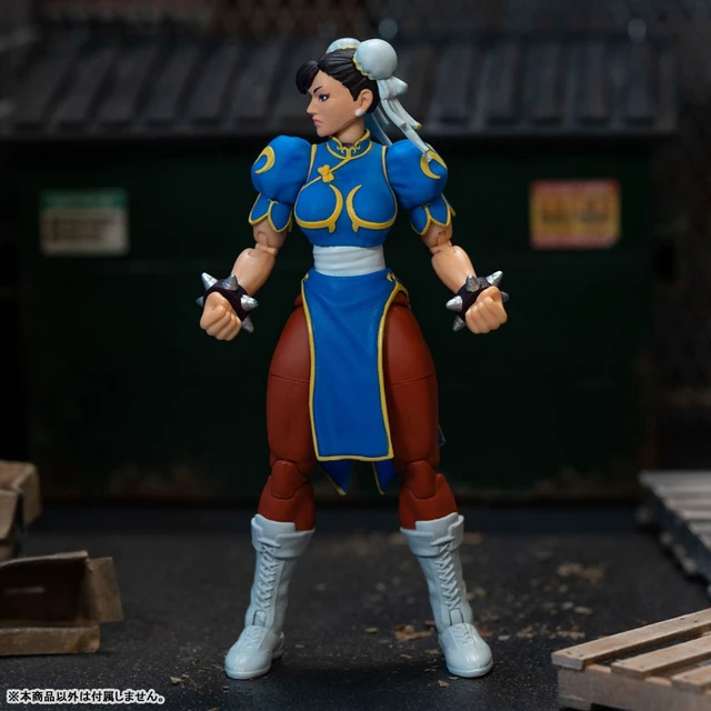 Alt view image 3 of 6 - Japan Street Fighter Chun-Li 1/12 Scale Action Figure