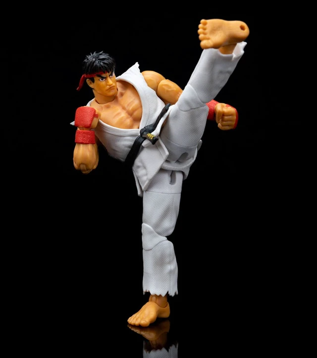 Alt view image 5 of 6 - Japan Street Fighter 1/12 Scale Action Figure Ryu