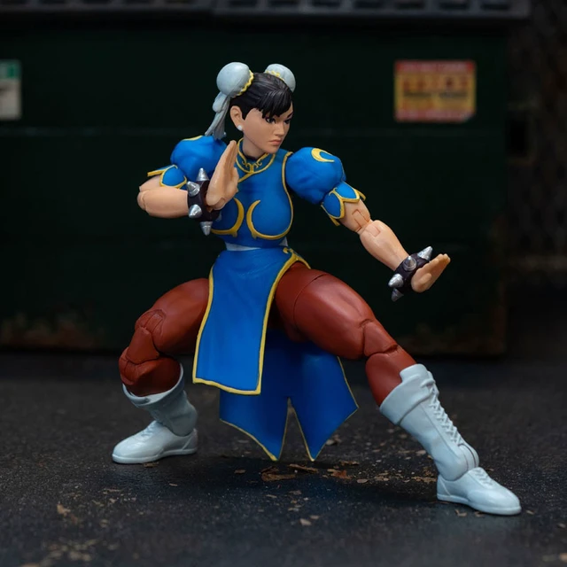 Alt view image 5 of 6 - Japan Street Fighter Chun-Li 1/12 Scale Action Figure