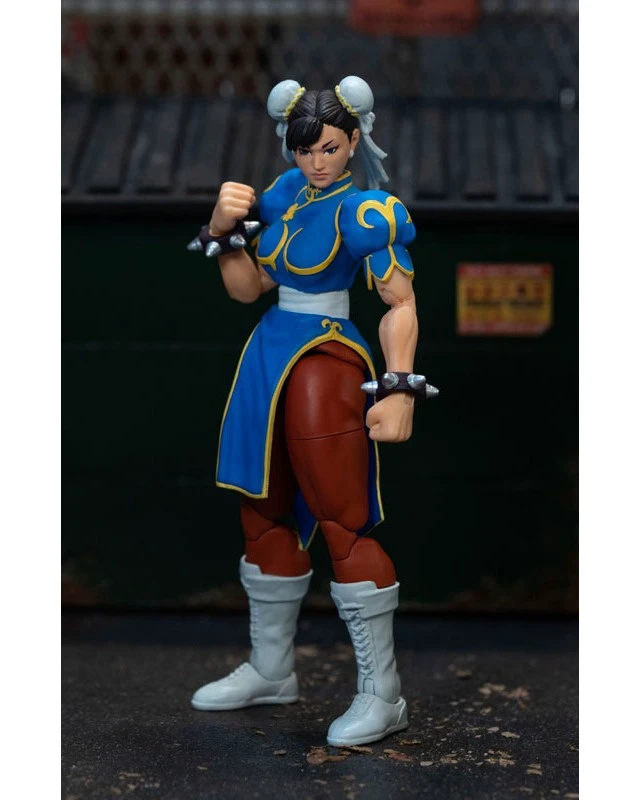 Alt view image 2 of 6 - Japan Street Fighter Chun-Li 1/12 Scale Action Figure