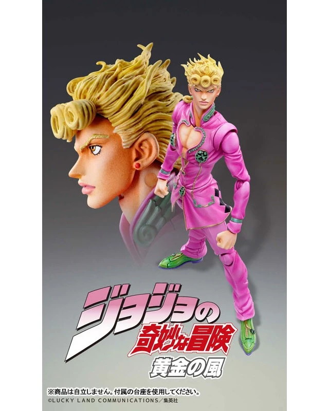Alt view image 4 of 6 - Japan Super Action Statue JoJo's Bizarre Adventure Part 5 Giorno Giovanna