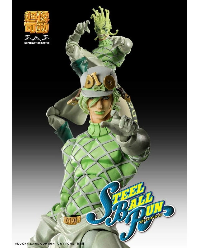 Alt view image 6 of 6 - Japan Super Action Statue JoJo's Bizarre Adventure Part 7 Diego Brando