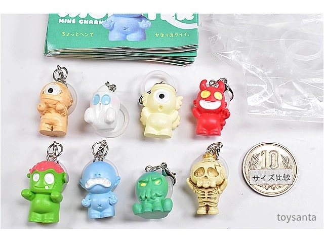 Alt view image 3 of 3 - Japan Monster Mine Charm Complete 8-Type Set