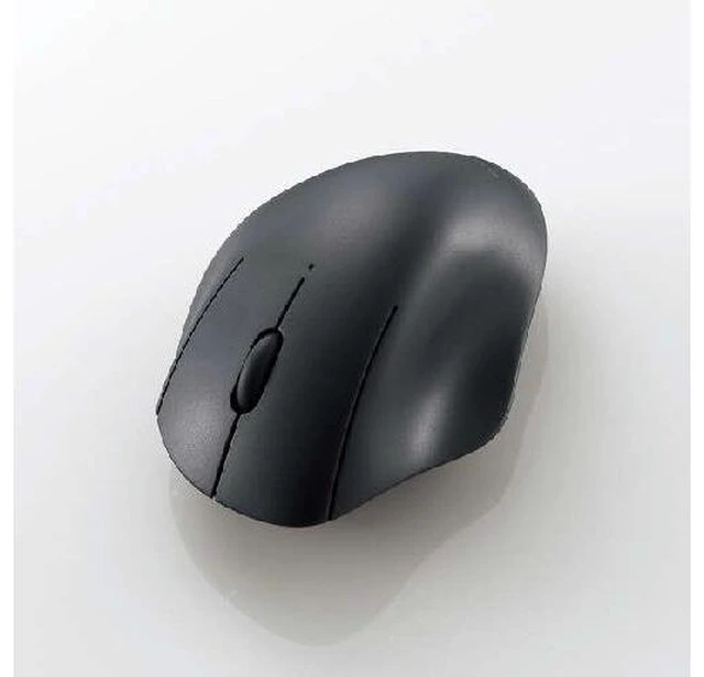 Alt view image 3 of 5 - Japan ELECOM M-SH11MBSKXBK Black USB Wireless Bluetooth 3-Button Mouse S Size