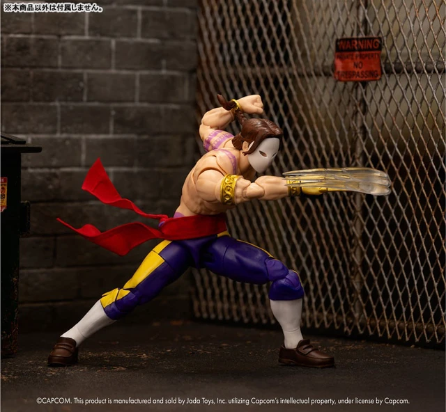 Alt view image 4 of 6 - Japan Street Fighter Vega 1/12 Scale Action Figure