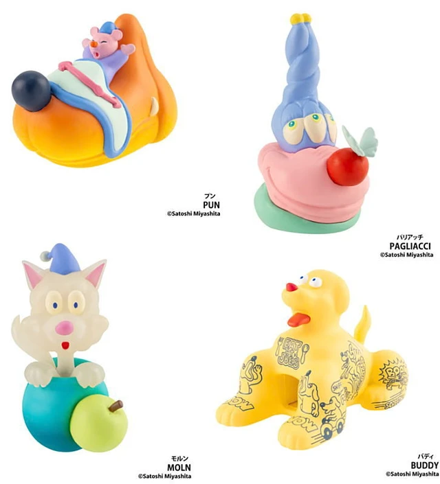 Alt view image 2 of 3 - Japan Satoshi Miyashita Art Piece Collection Complete 4-Type Set