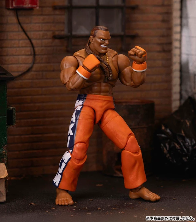 Alt view image 2 of 6 - Japan Street Fighter 1/12 Scale Action Figure Dee Jay