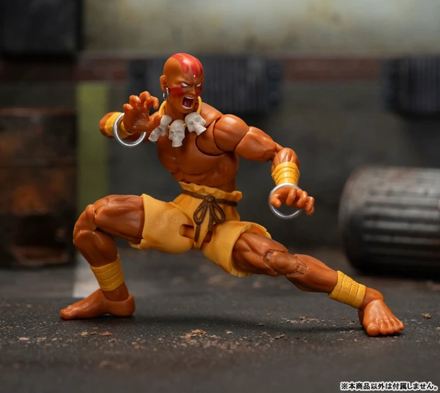 Alt view image 2 of 5 - Japan Street Fighter 1/12 Scale Action Figure Dhalsim
