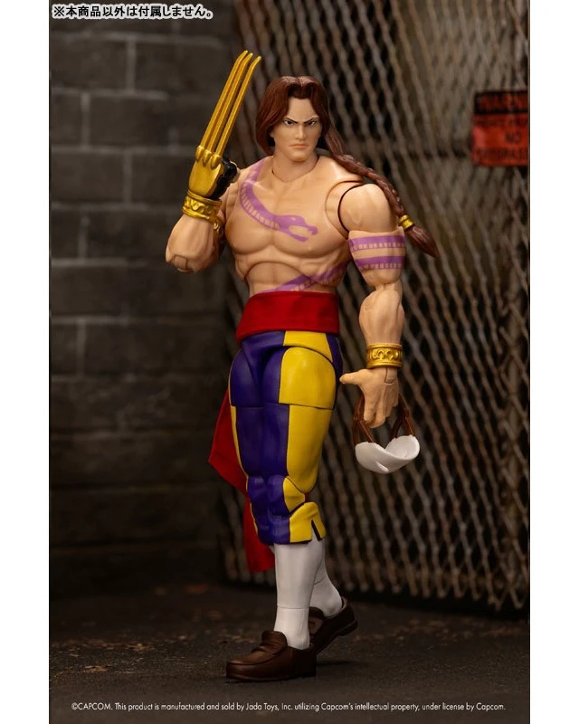 Alt view image 6 of 6 - Japan Street Fighter Vega 1/12 Scale Action Figure
