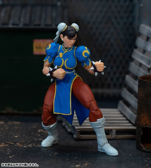 Alt view image 4 of 6 - Japan Street Fighter Chun-Li 1/12 Scale Action Figure