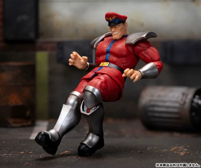 Alt view image 4 of 6 - Japan Street Fighter 1/12 Scale Action Figure M. Bison