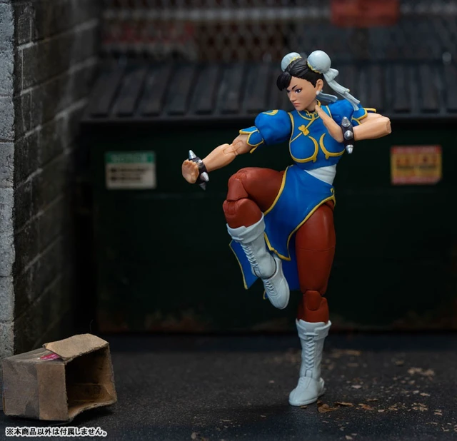 Alt view image 6 of 6 - Japan Street Fighter Chun-Li 1/12 Scale Action Figure