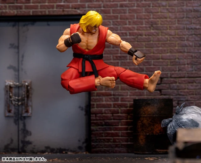 Alt view image 4 of 6 - Japan Street Fighter 1/12 Scale Action Figure Ken