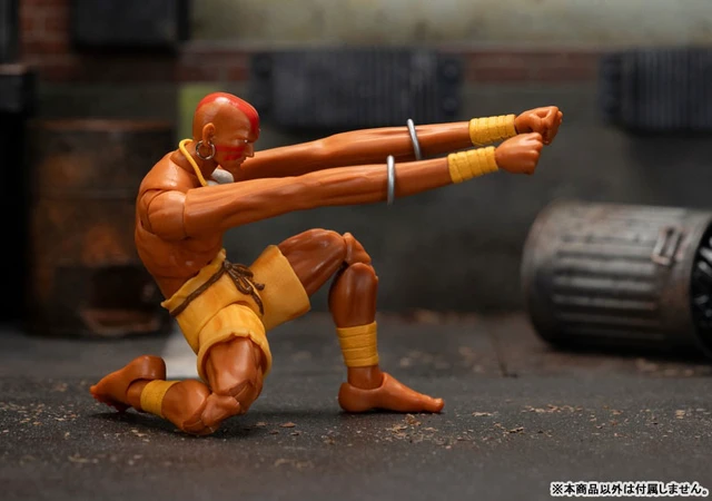 Alt view image 4 of 5 - Japan Street Fighter 1/12 Scale Action Figure Dhalsim