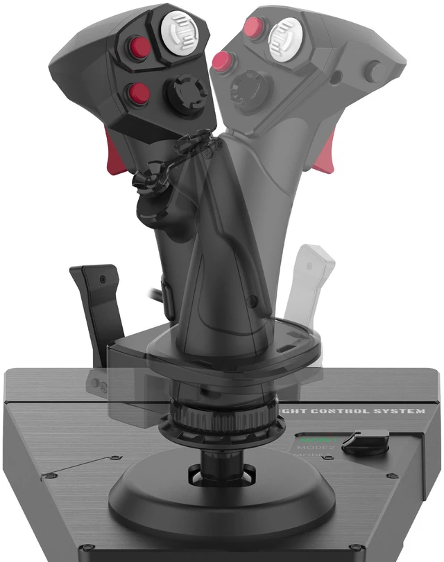 Alt view image 6 of 7 - Japan HORI HOTAS Flight Control System & Mount for PC
