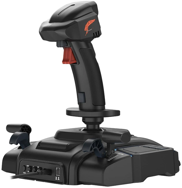 Alt view image 4 of 7 - Japan HORI Flight Stick for PS5 PS4 PC ACE COMBAT 8