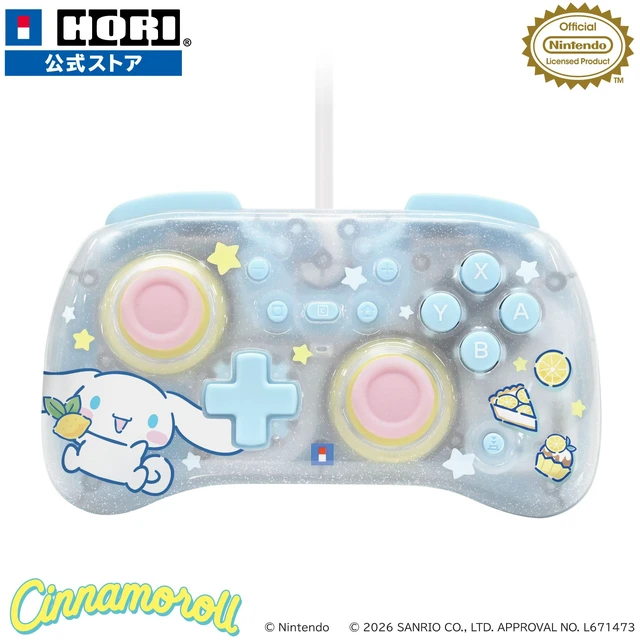 Main image of Japan HORIPAD TURBO Mini for Nintendo Switch 2 Cinnamoroll
