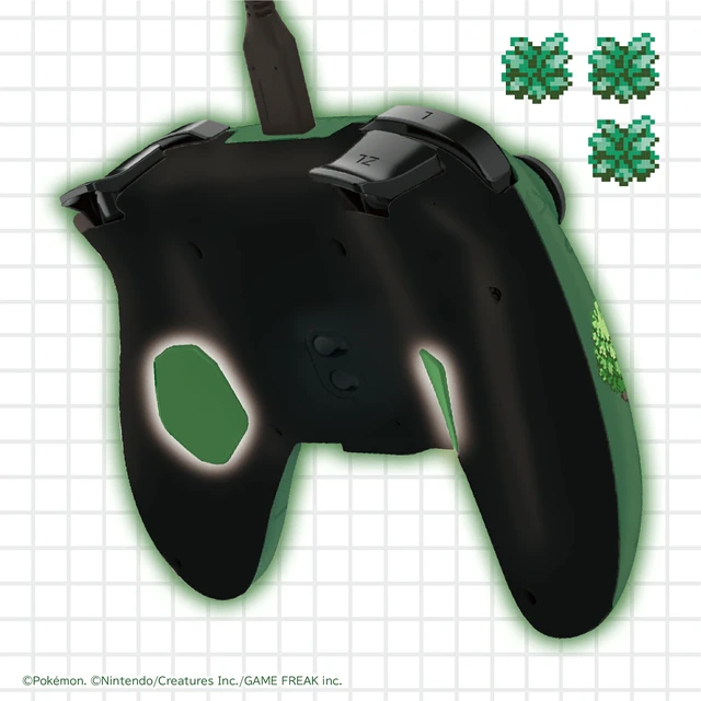 Alt view image 5 of 6 - Japan Wired HORIPAD TURBO for Nintendo Switch 2 Pixel - Green - Pokemon