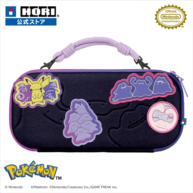 Main image of Japan HORI Nintendo Switch 2 Decoration Pouch Ditto Pokemon