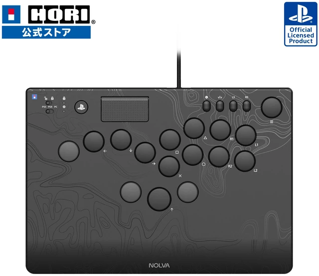 Main image of Japan HORI NOLVA Mechanical All-Button Arcade Controller for PS5 / PC