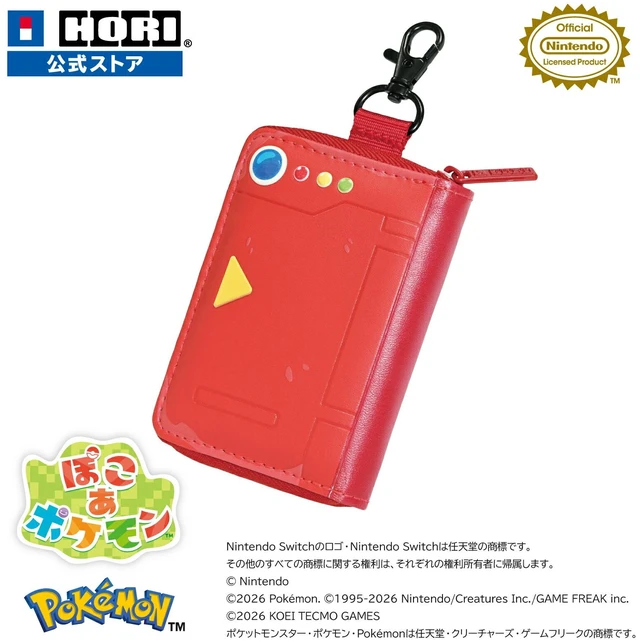 Main image of Japan HORI Official Nintendo Licensed Poko a Pokemon Pokédex Card Case for Switc