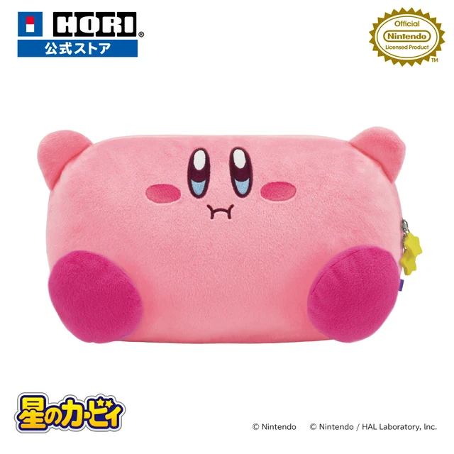 Main image of Japan Kirby Plush Pouch for Nintendo Switch 2